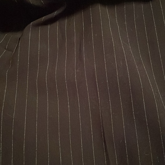 Briggs New York black pin stripped trouser size 10. NWOT - Picture 3 of 10